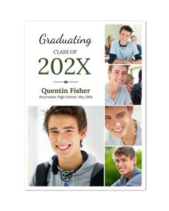 Script Personalized Graduation Card