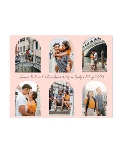 Six Photo Arches Collage Print