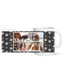 Paw Prints Custom Mug