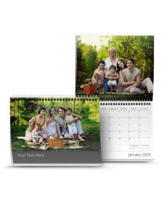 Classic Taupe Personalized Calendar