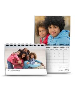 Classic White Customized Calendar