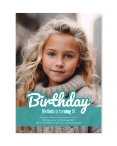 Join Us Customized Birthday Card