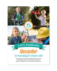 Let's Celebrate Customized Birthday Card