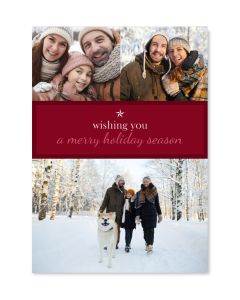 Merry Holiday Season Customized Card