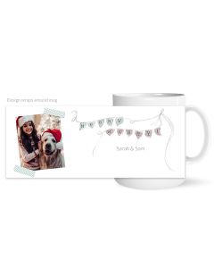 Merry Merry Christmas Photo Mug