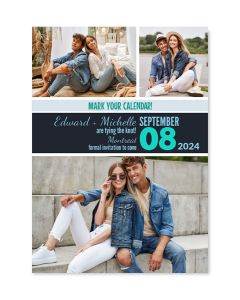 Movie Poster Customized Save The Date Card