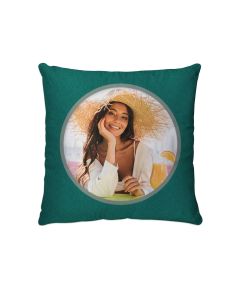 Blissful Beauty Custom Photo Pillow