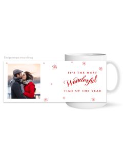 Its Wonderful Christmas Photo Mug
