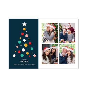 Ornaments Tree Holiday Card