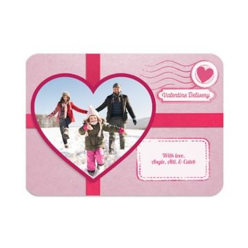 Delivery Valentine's Day Personalized Card