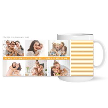 Mom Collage Personalized Mug