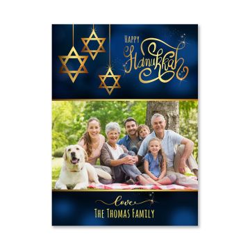Script Happy Hanukkah Card