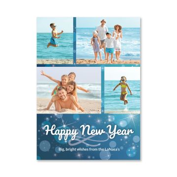 Sparkles Happy New Year Card