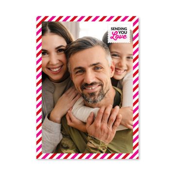 Sending You Love Customized Valentine's Day Card