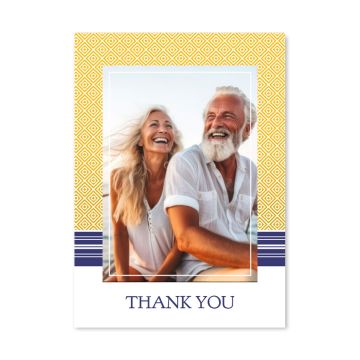 Symmetry Custom Thank You Card
